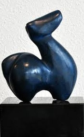 Mary Treu + Paardje, blauw
